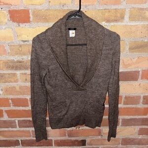 J. Crew Women’s Brown Neck Sweater